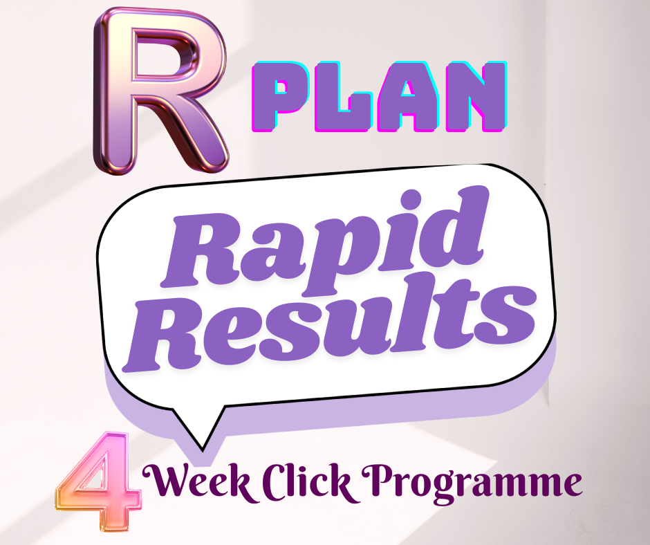 Rapid Results in just 4 weeks